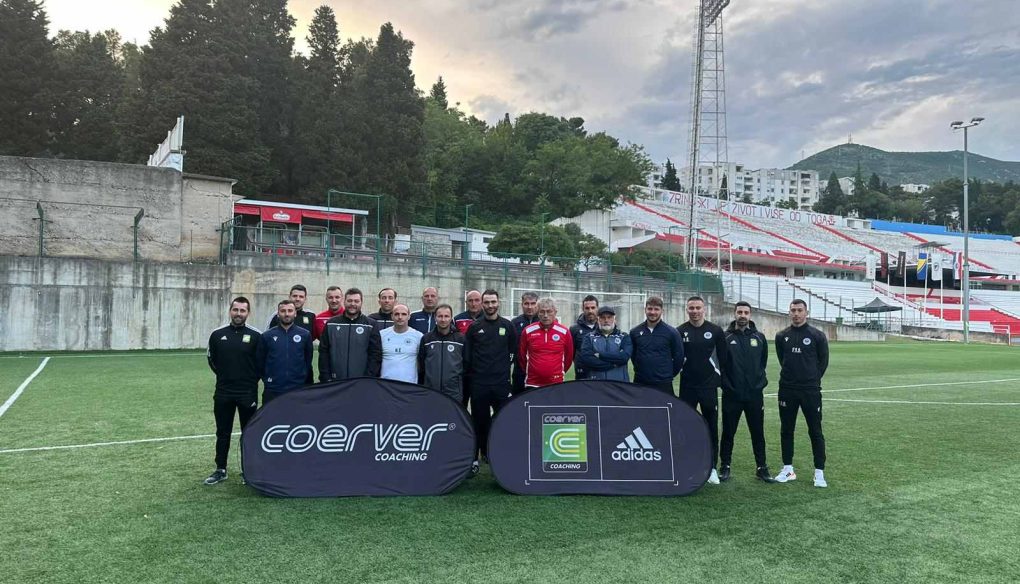 Coerver Coaching education for coaches of our Academy