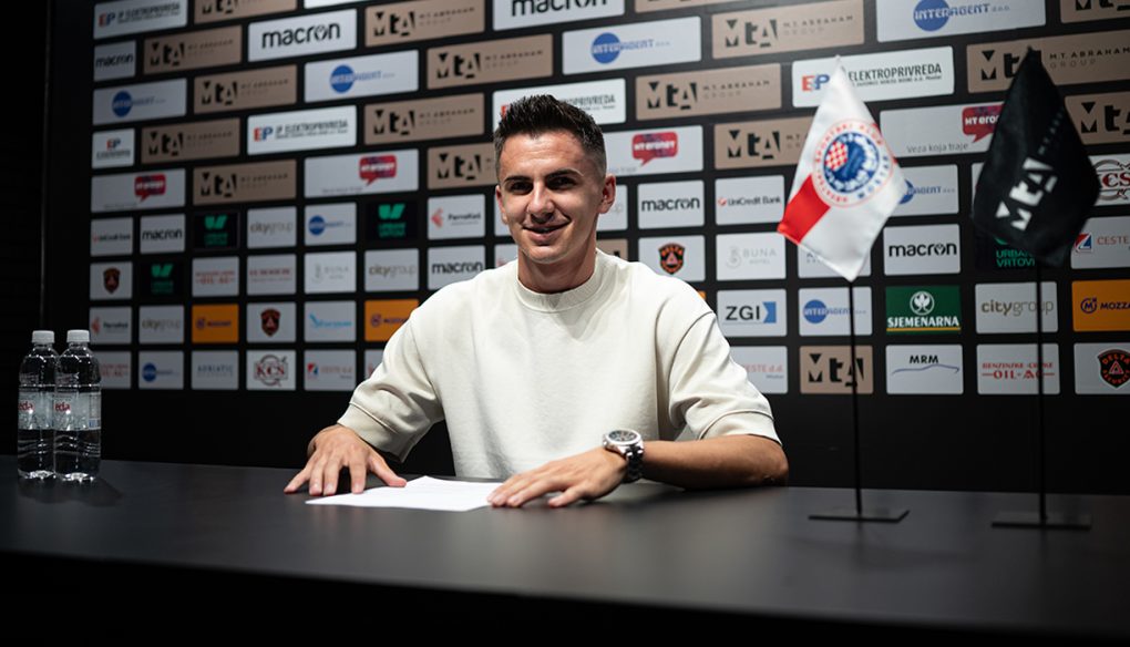 David Čamber has returned to Zrinjski and signed a three-year contract