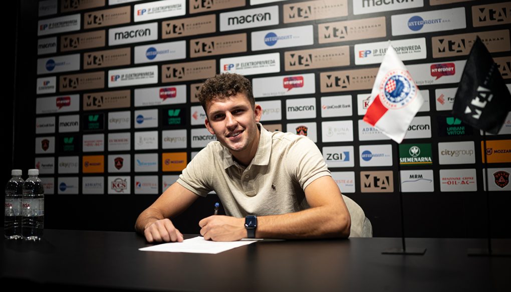Fran Topić from Dinamo joins Zrinjski on loan until the end of the season