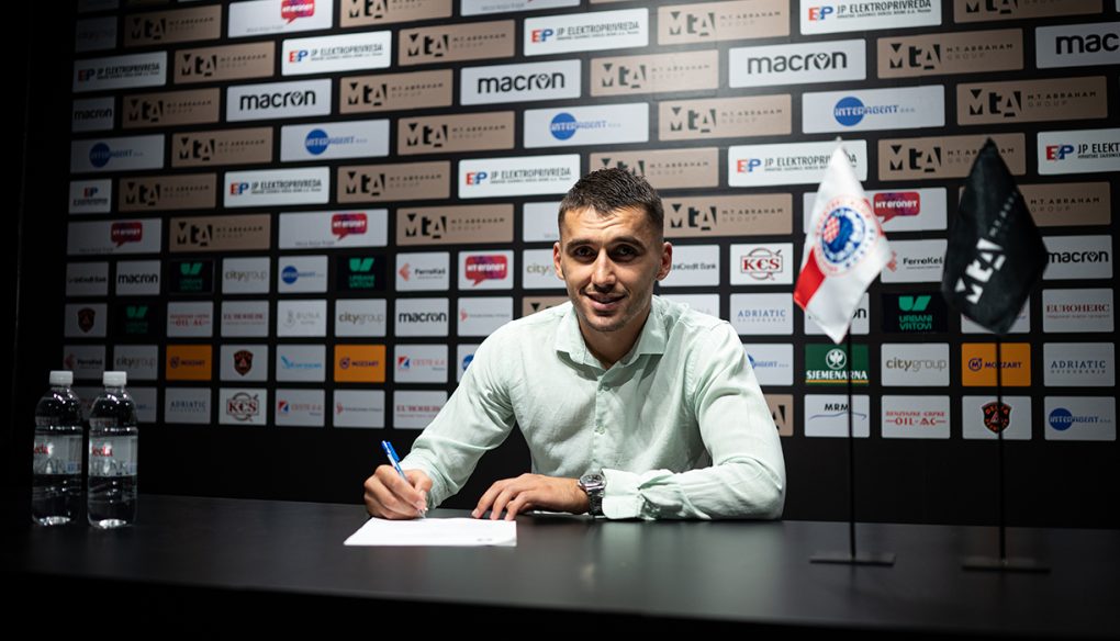 Anes Rušević signed for HŠK Zrinjski Mostar