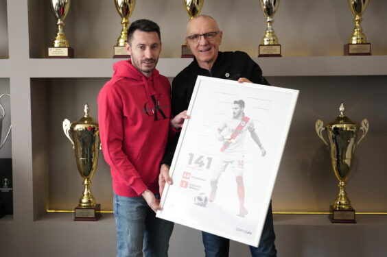 Bodrio Plemiće protiv Häckena: Miloš Filipović u posjetu bivšem klubu