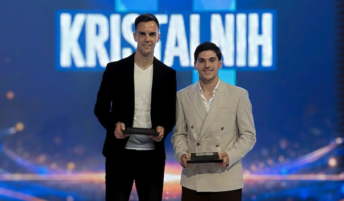 Kristalnih 11: Hrvoje Barišić i Neven Đurasek u najboljoj momčadi sezone