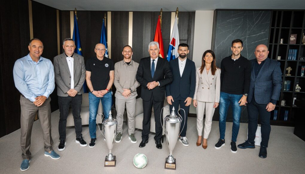 Dragan Čović i Darijana Filipović primili delegaciju HŠK Zrinjski Mostar