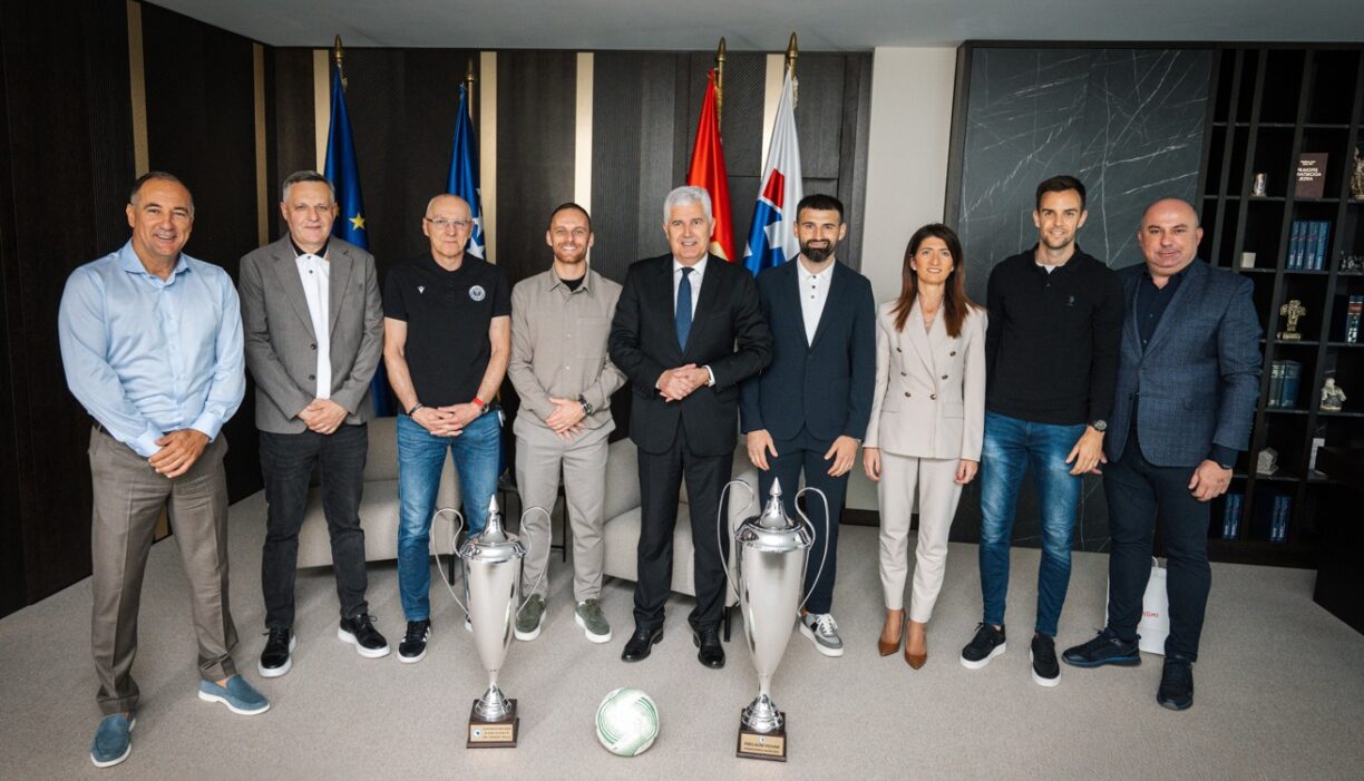 Dragan Čović i Darijana Filipović primili delegaciju HŠK Zrinjski Mostar