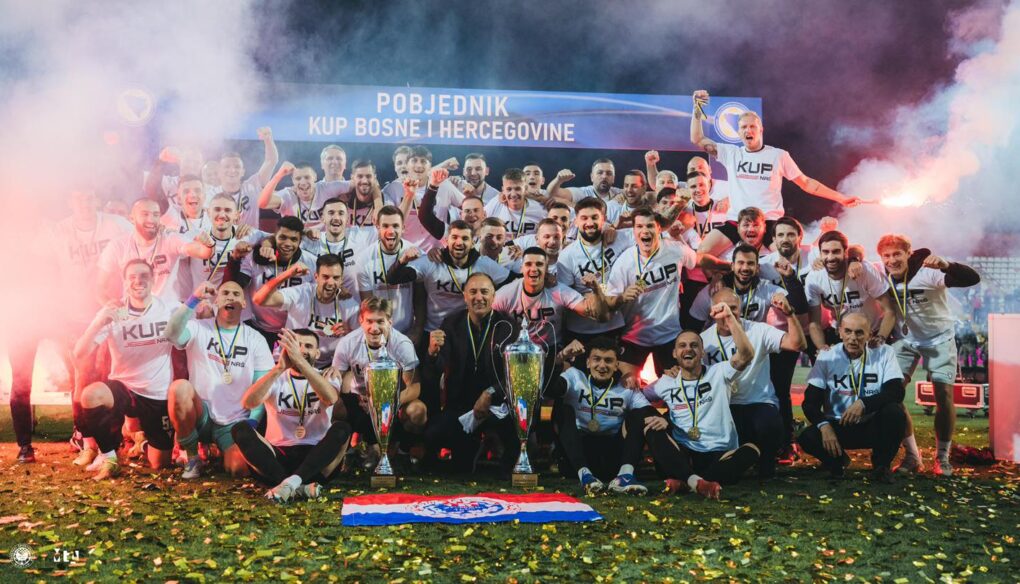 Slavlje Plemića: Zrinjskom četvrti trofej u Kupu BiH