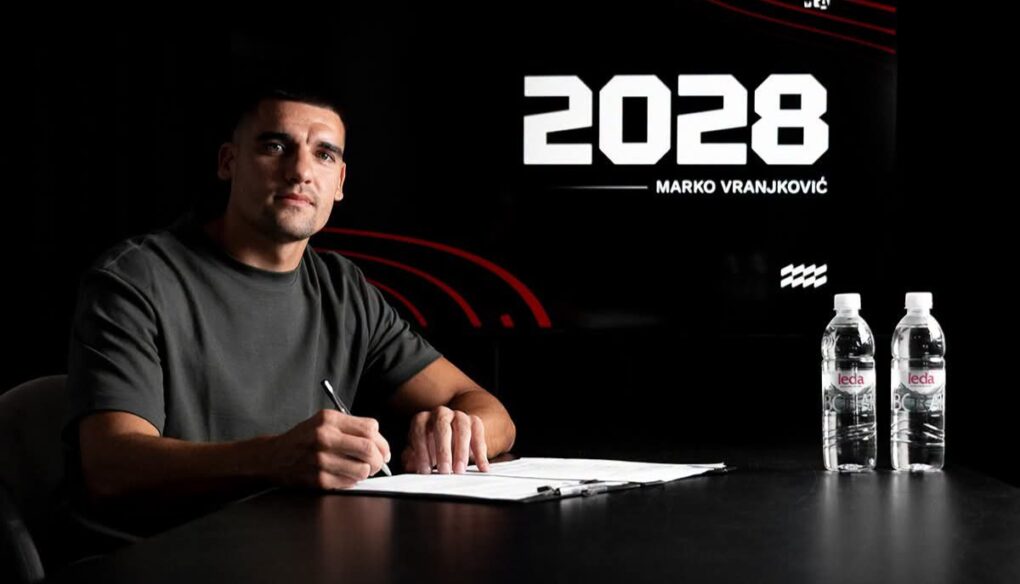 Marko Vranjković produžio ugovor sa Zrinjskim do 2028. godine!