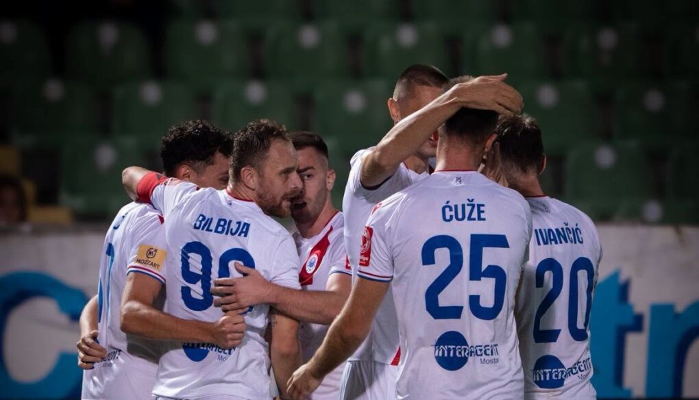 Plemići slavili na Koševu: Zrinjski preko Sarajeva do četvrte pobjede
