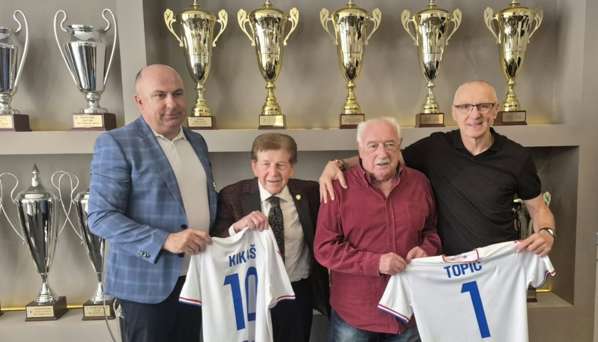 Anton Kikaš i Jadranko Topić posjetili Zrinjski: Susret ispunjen emocijama, ponosom i zahvalnošću