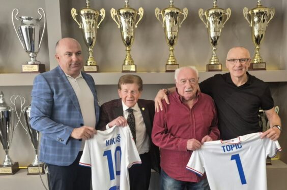 Anton Kikaš i Jadranko Topić posjetili Zrinjski: Susret ispunjen emocijama, ponosom i zahvalnošću
